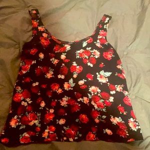 Sleeveless Flowy Tank Shirt/Forever 21/ size large